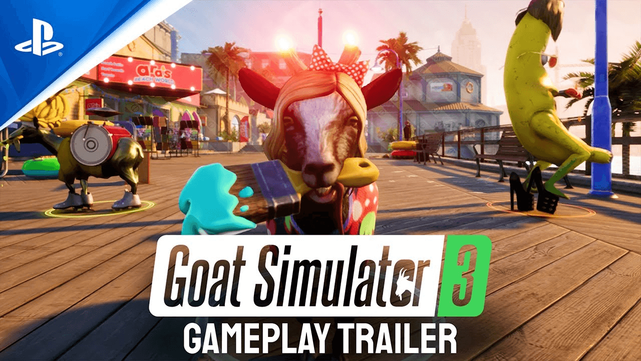 Goat Simulator 3: Release, Trailer, Gameplay und mehr Titel