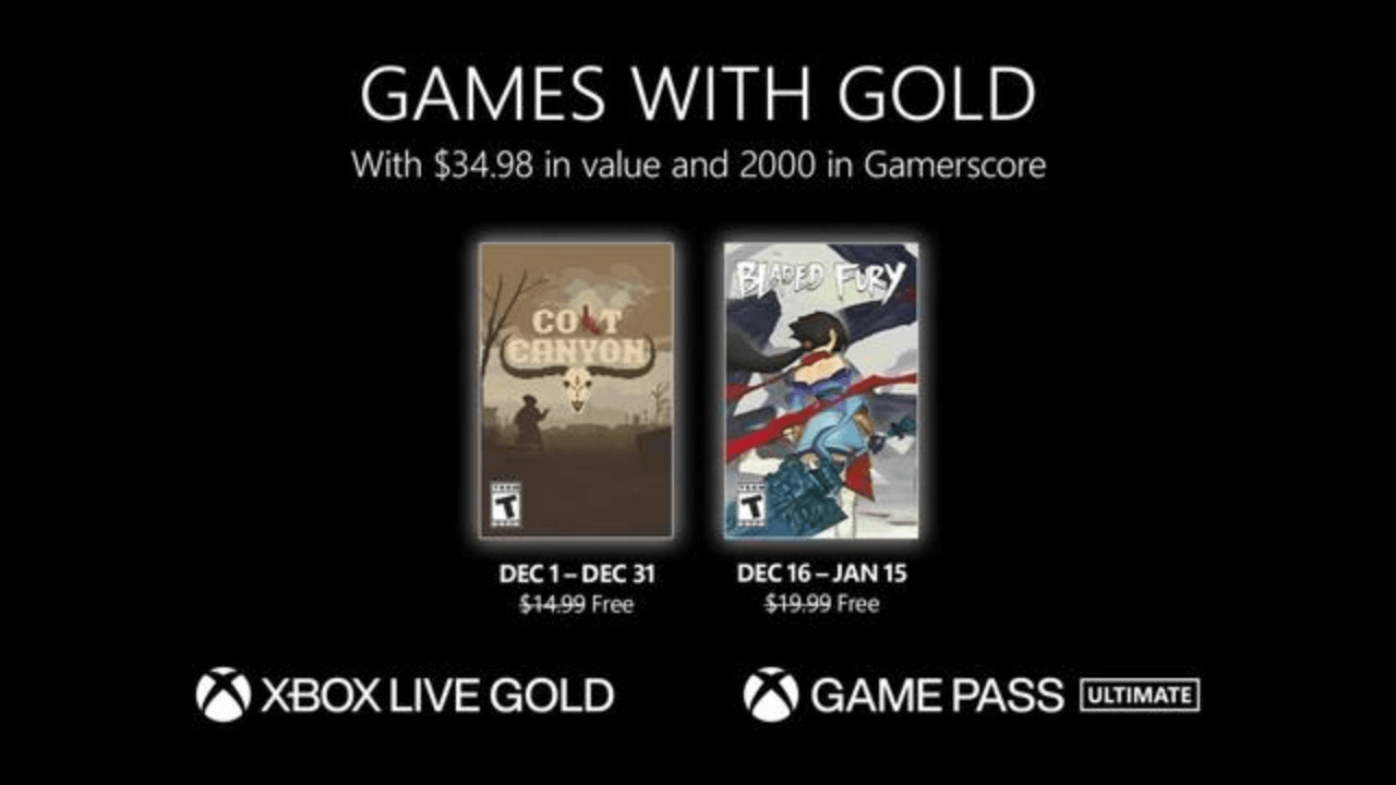 Xbox Games Gold-Abo: Bladed Fury und Colt Canyon Titel