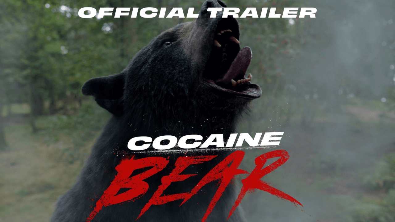 Der erste Trailer von "Cocaine Bear" Titel