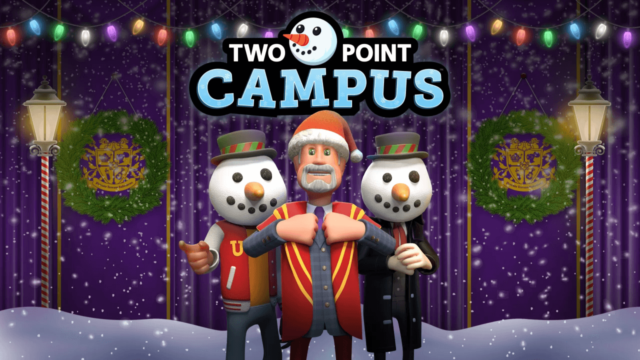 Kostenloses Two Point Campus Update für die Feiertage Titel