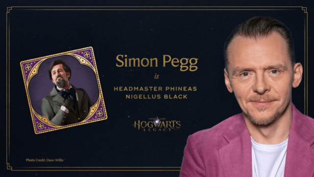 Simon Pegg hat eine Rolle in Hogwarts Legacy Titel