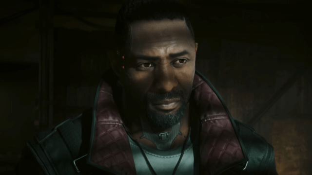 Idris Elba im Trailer zu Cyberpunk 2077: Phantom Liberty Titel
