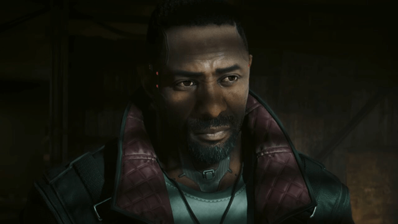 Idris Elba im Trailer zu Cyberpunk 2077: Phantom Liberty Titel