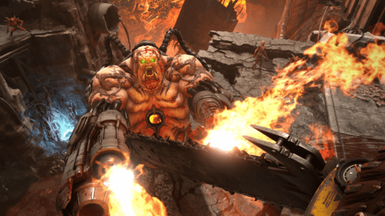 Natives Raytracing für Doom Eternal auf Steam Deck Titel