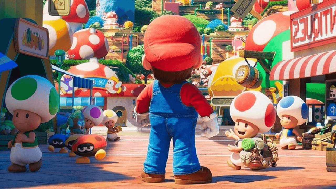Positive Reaktionen auf The Super Mario Bros. Movie Titel
