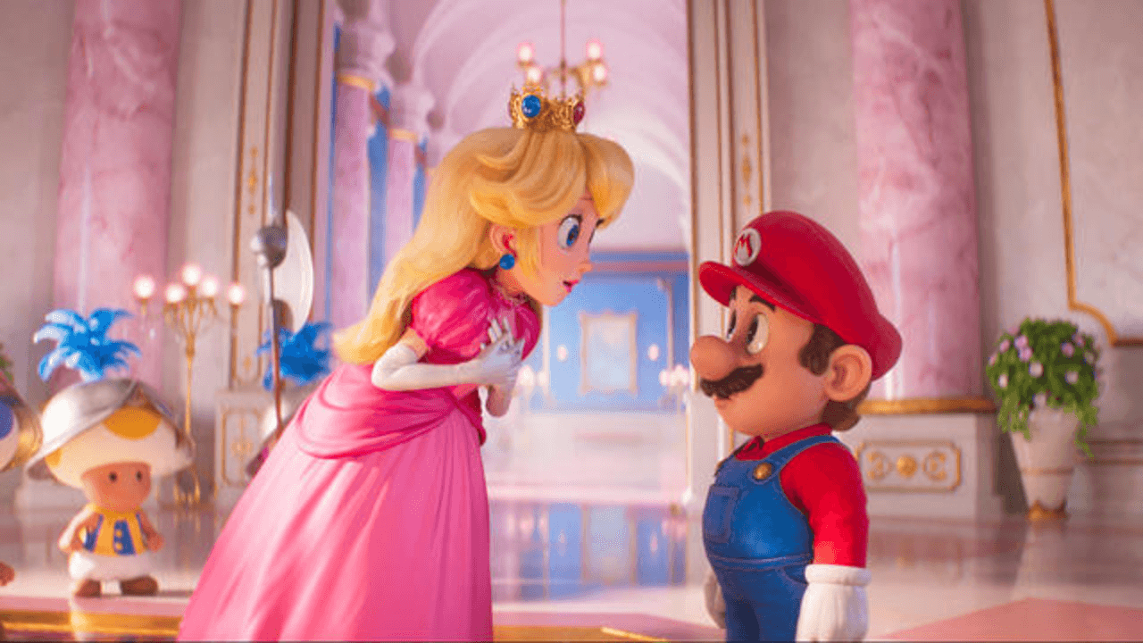 Prinzessin Peach in The Super Mario Bros. Movie Titel