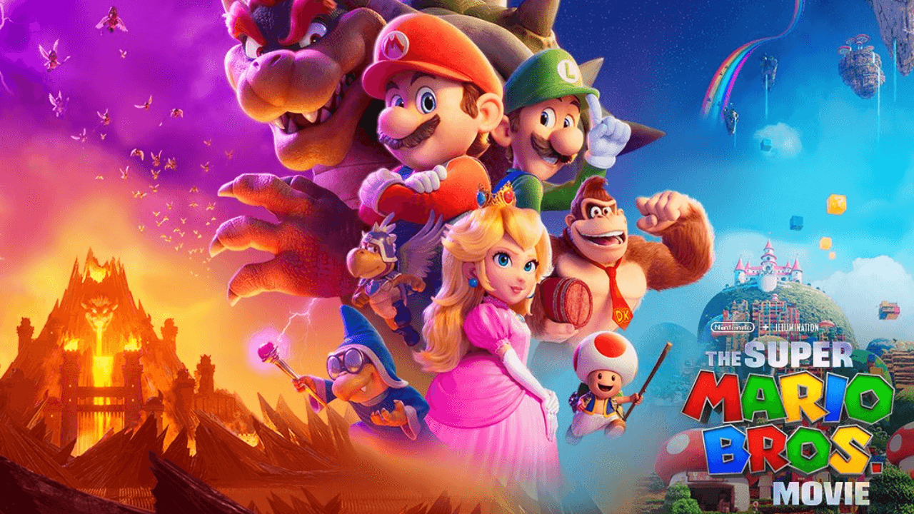 Super Mario Bros. Film ist drittgrößter Animationsfilm Titel