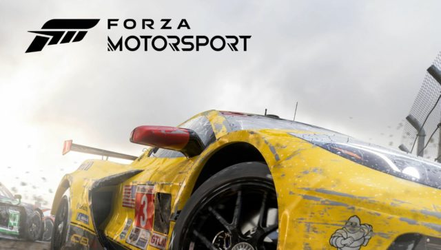 Blinder Gamer zeigt Optionen für Blinde in Forza Motorsport Titel