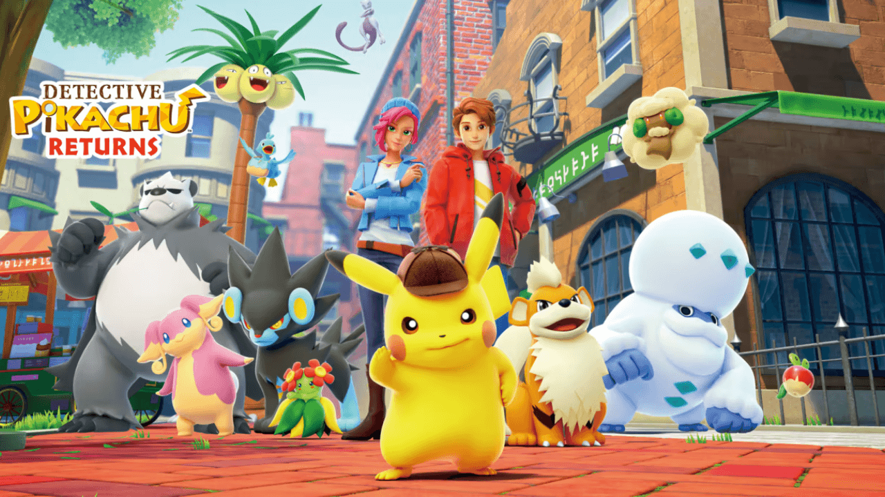 Pikachu im neuen Trailer Detective Pikachu Returns Titel