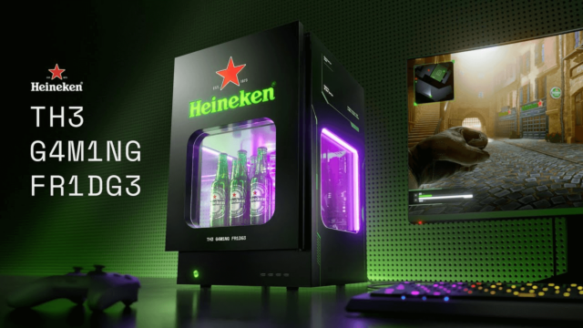Heineken Gaming-PC ist auch ein Kühlschrank Titel